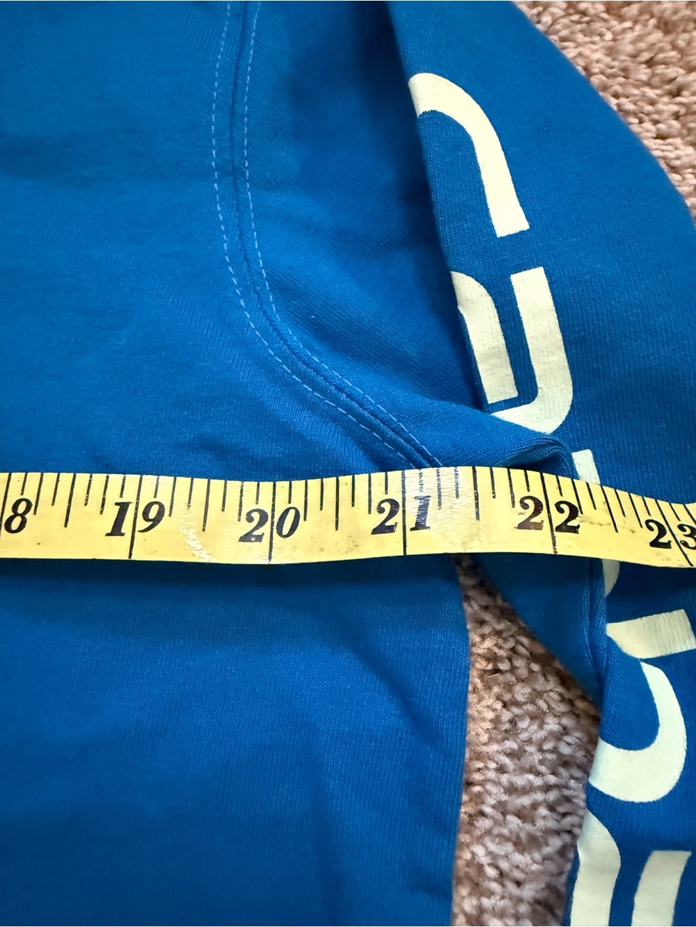 Carhartt Royal Blue Long Sleeve Tee - Picture 2 of 6